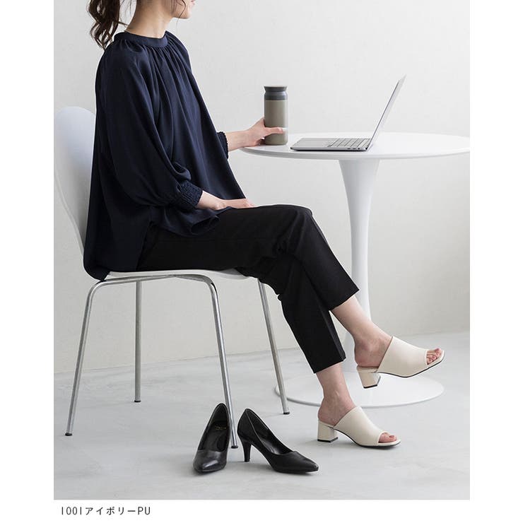 レディース スクエアトゥ ミュール | welleg | 詳細画像11 