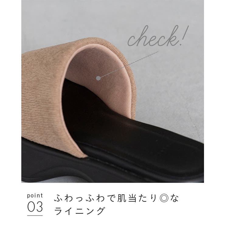 サンダル レディース ミュール | welleg | 詳細画像17 