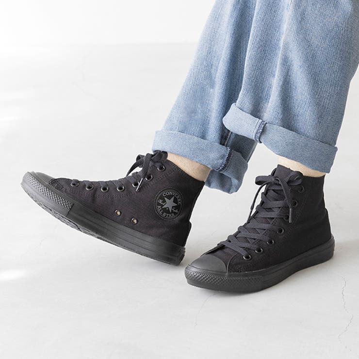 4219ブラックモノクローム／HI | コンバース オールスター ライト | welleg