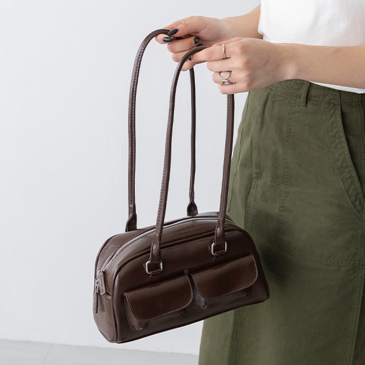 9032ブラウンZK | ミニボストンバッグ レディース ハンドバッグ | welleg