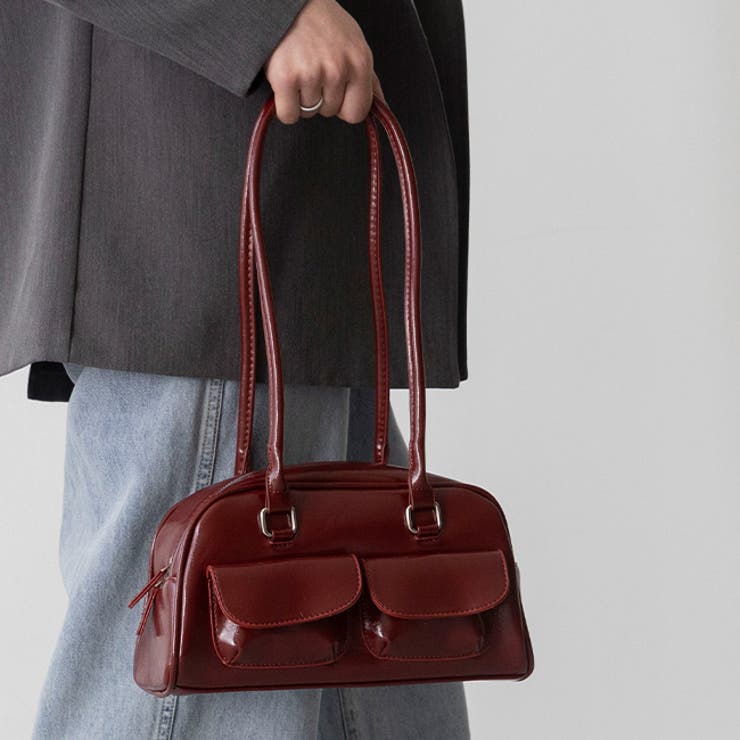 9042レッドZK | ミニボストンバッグ レディース ハンドバッグ | welleg