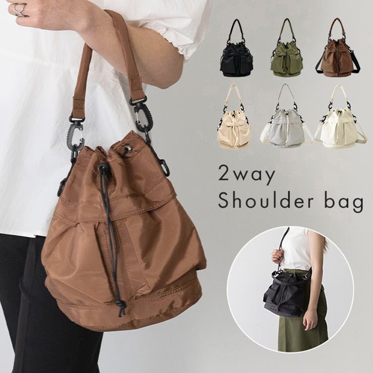 ショルダーバッグ ドロストバッグ ショルダー | welleg | 詳細画像1 