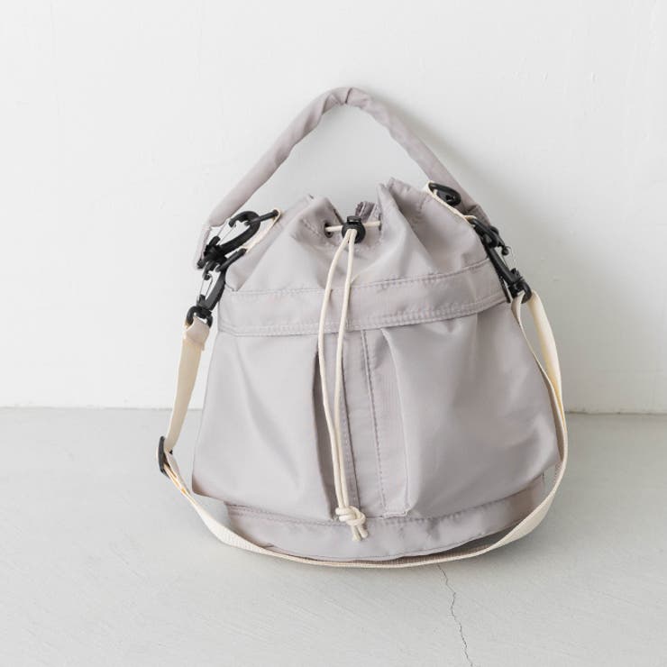 9013グレーZK | ショルダーバッグ ドロストバッグ ショルダー | welleg