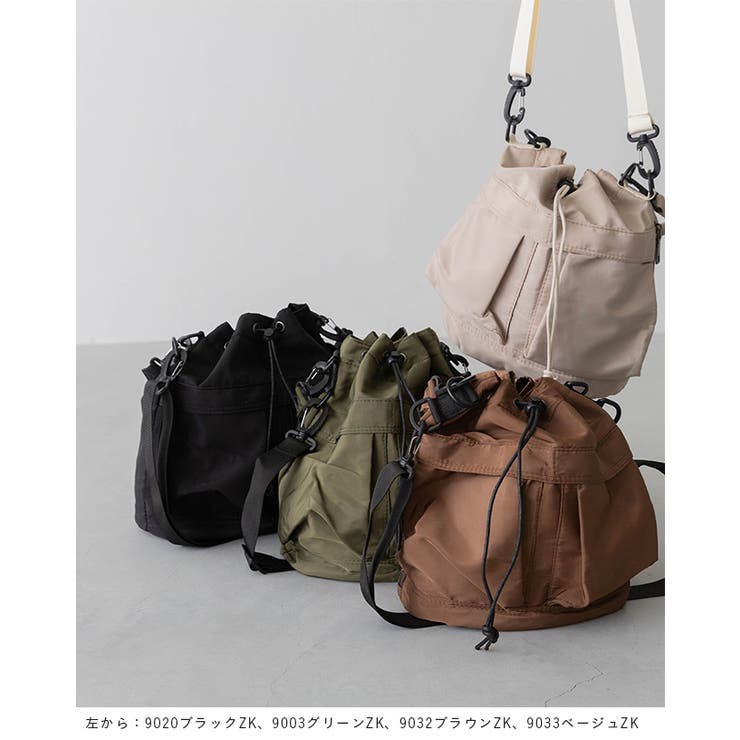 ショルダーバッグ ドロストバッグ ショルダー | welleg | 詳細画像10 