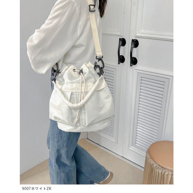 ショルダーバッグ ドロストバッグ ショルダー | welleg | 詳細画像17 