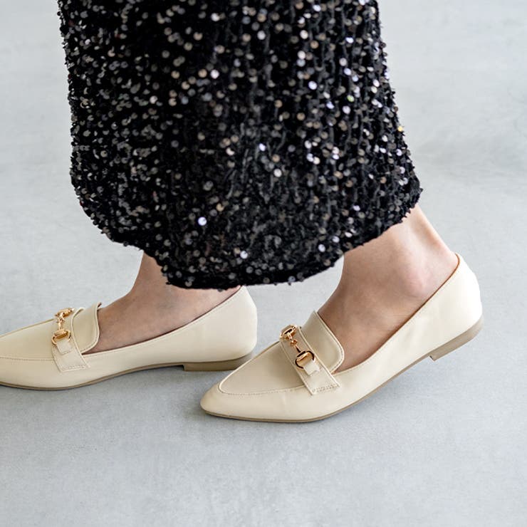 1001アイボリーPU | ローファー 痛くない 歩きやすい | welleg