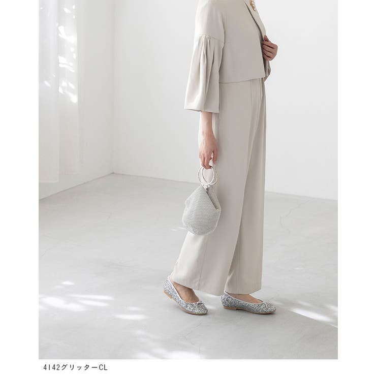 【幅広 4E】 バレエシューズ | welleg | 詳細画像21 