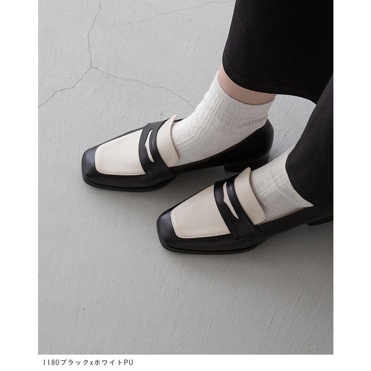 ローファー レディース 太ヒール | welleg | 詳細画像10 