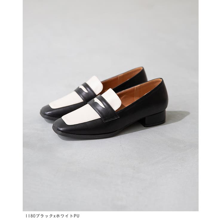 ローファー レディース 太ヒール | welleg | 詳細画像12 