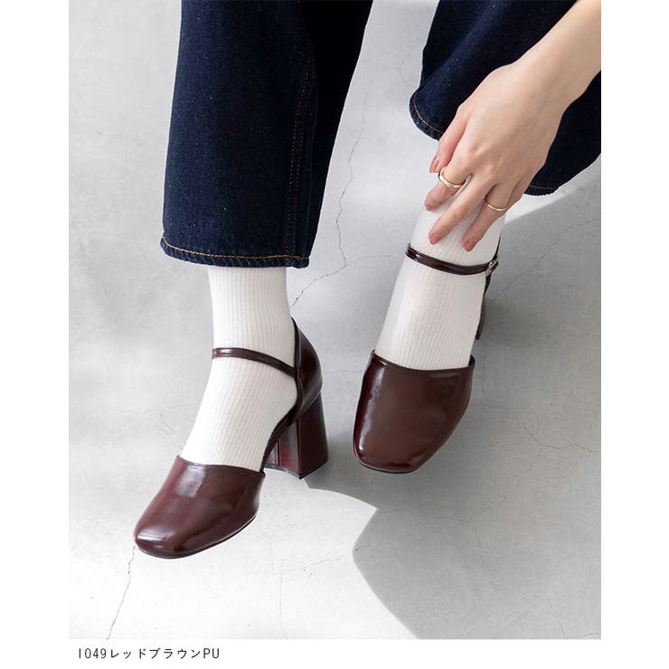 パンプス 走れる ストラップ | welleg | 詳細画像17 