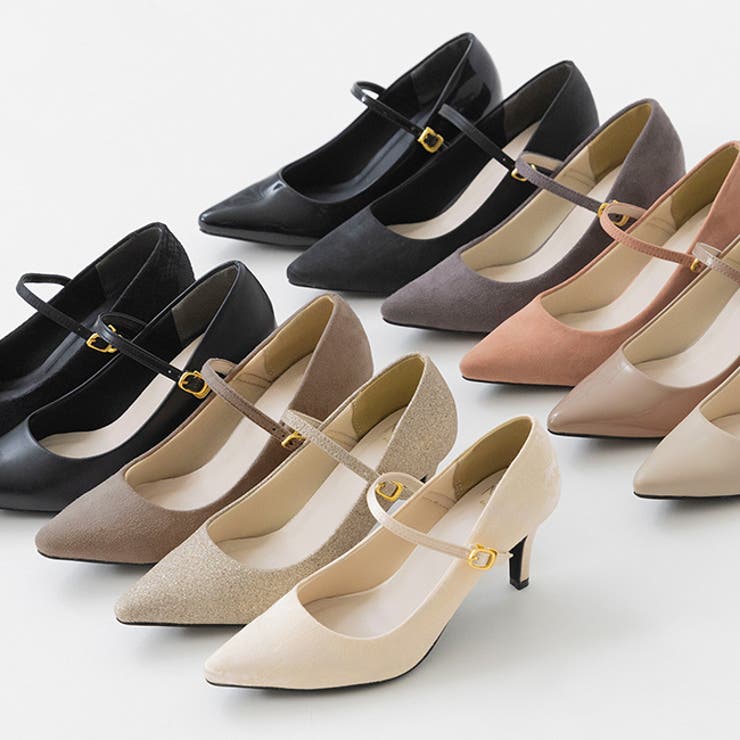 ストラップ 7cmヒール パンプス | welleg | 詳細画像4 