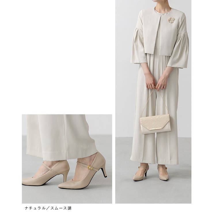 ストラップ 7cmヒール パンプス | welleg | 詳細画像10 