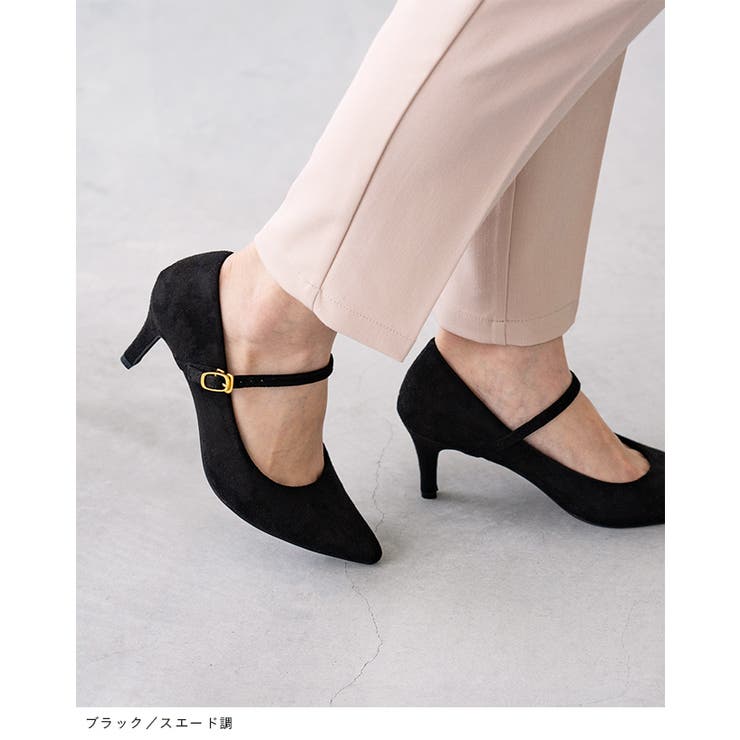 ストラップ 7cmヒール パンプス | welleg | 詳細画像19 