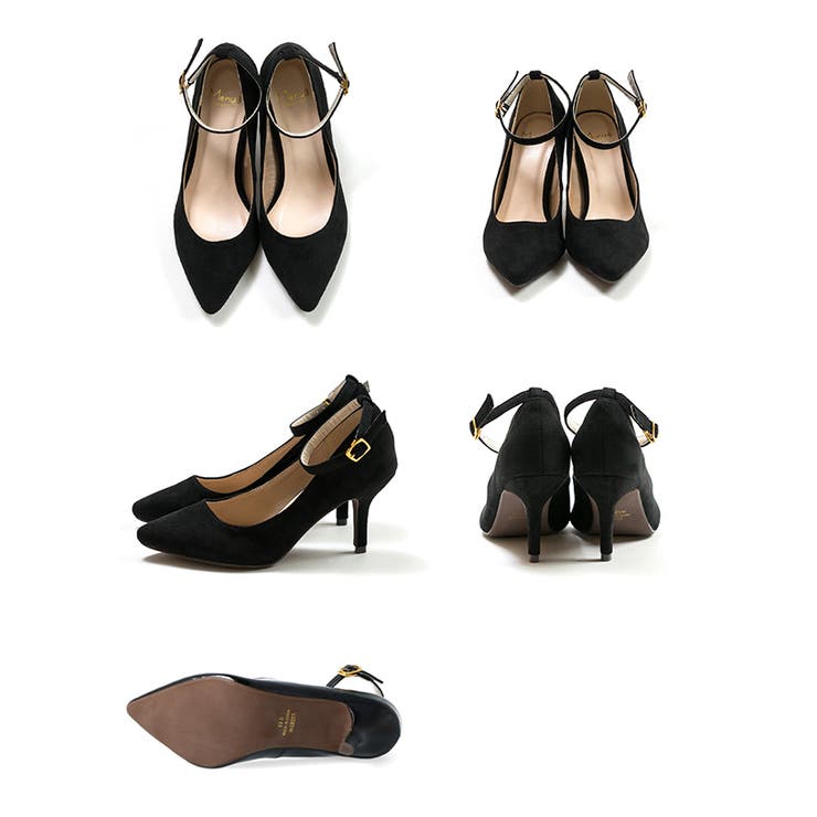 アンクルストラップ 8cmヒール ポインテッドトゥパンプス | welleg | 詳細画像25 