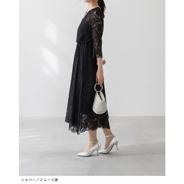 アンクルストラップ 8cmヒール ポインテッドトゥパンプス | welleg | 詳細画像17 