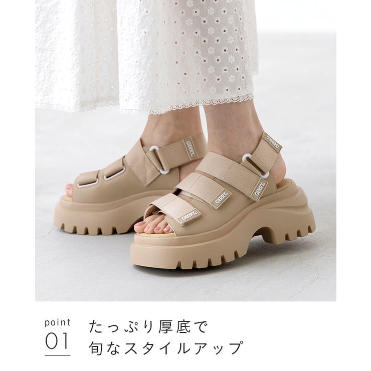 スポーツサンダル レディース 厚底 | welleg | 詳細画像17 