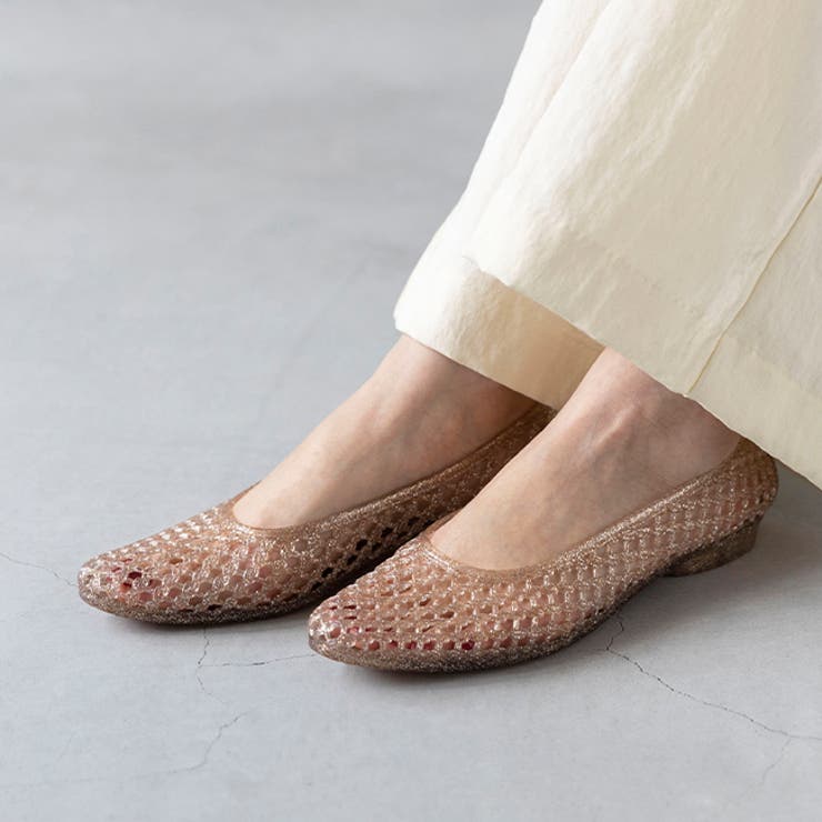 6016ゴールドクリア | パンプス 走れる 履きやすい | welleg