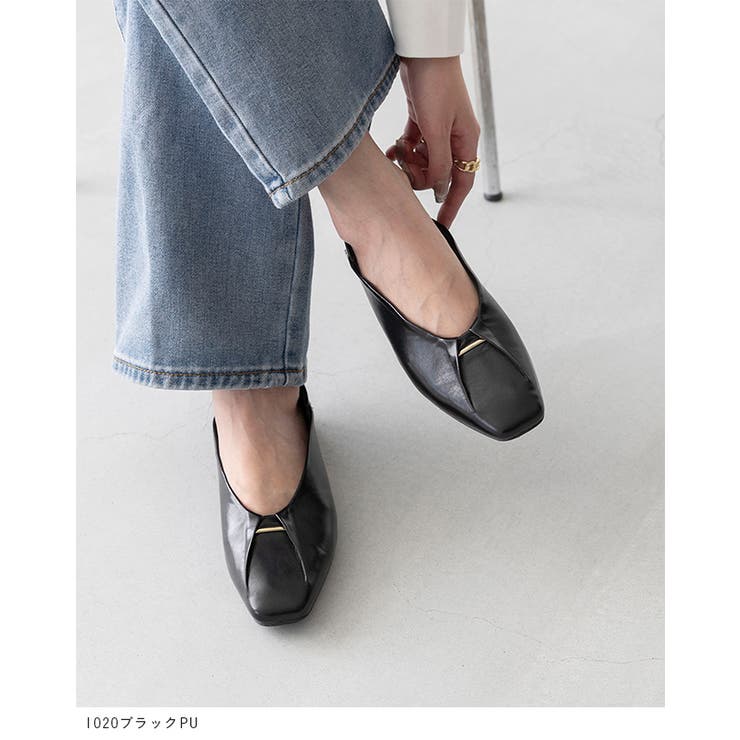 パンプス ぺたんこ フラットシューズ | welleg | 詳細画像13 