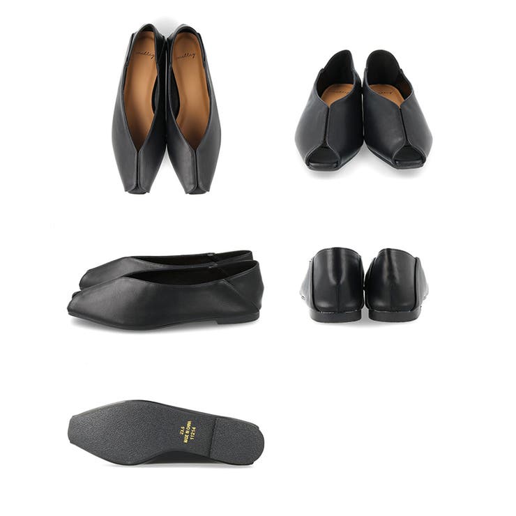 パンプス フラットシューズ ぺたんこパンプス | welleg | 詳細画像19 