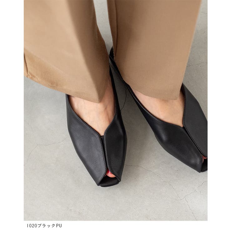 パンプス フラットシューズ ぺたんこパンプス | welleg | 詳細画像9 