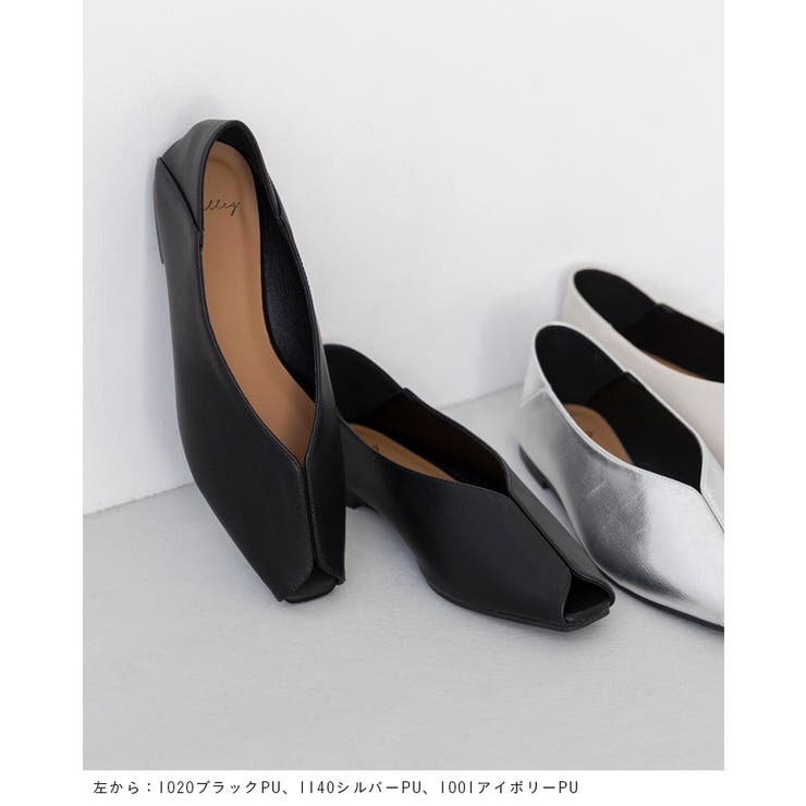 パンプス フラットシューズ ぺたんこパンプス | welleg | 詳細画像11 