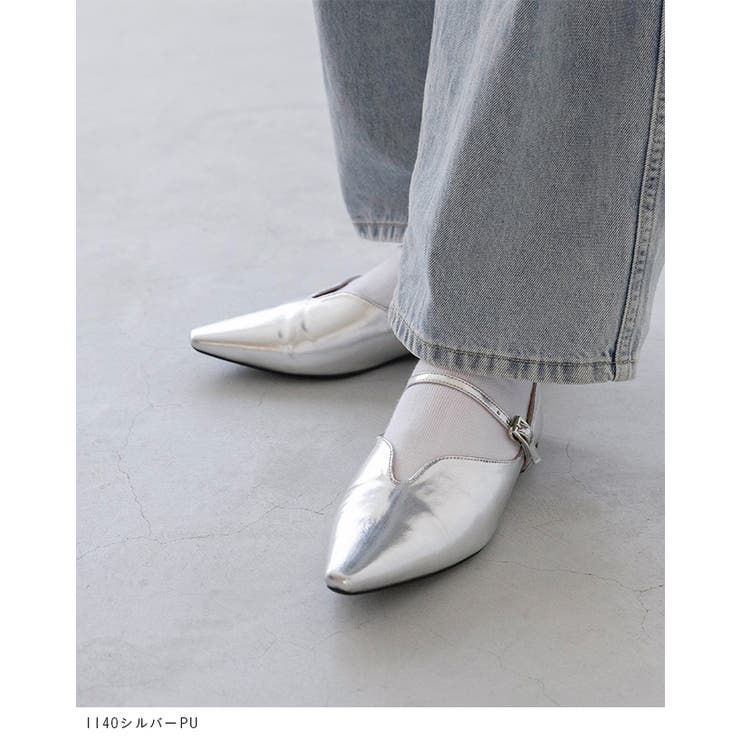 パンプス フラットシューズ 走れる | welleg | 詳細画像16 