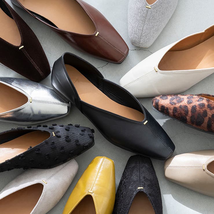 パンプス ぺたんこ 2way | welleg | 詳細画像5 