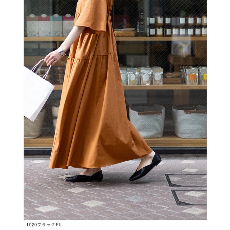 パンプス ぺたんこ 2way | welleg | 詳細画像6 