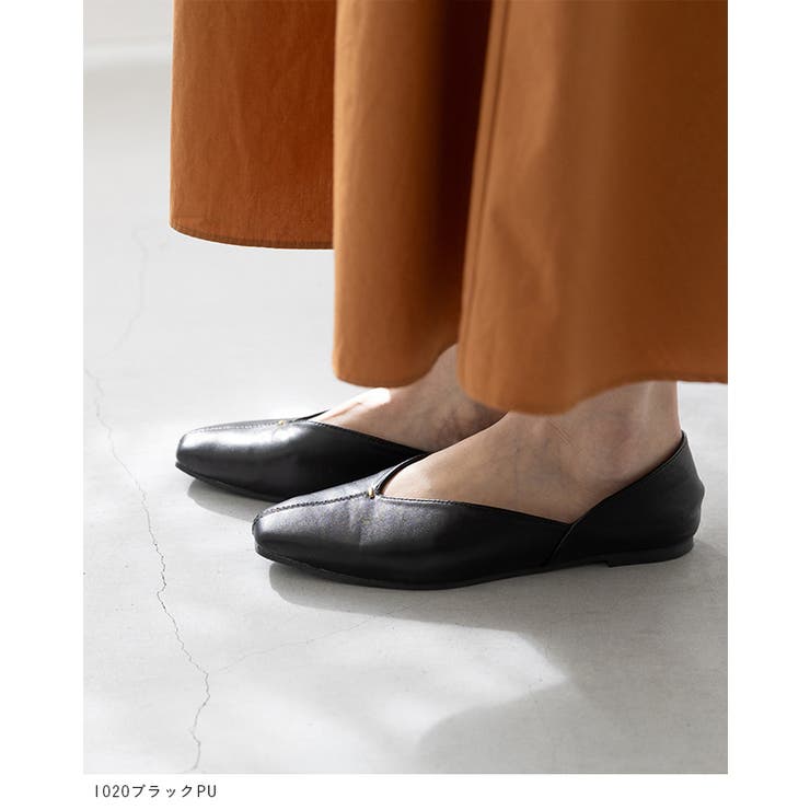 パンプス ぺたんこ 2way | welleg | 詳細画像14 