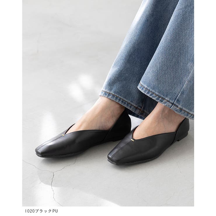 パンプス ぺたんこ 2way | welleg | 詳細画像16 