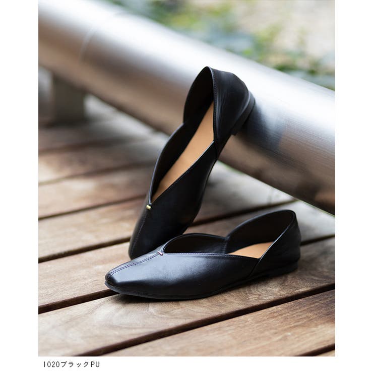 パンプス ぺたんこ 2way | welleg | 詳細画像17 