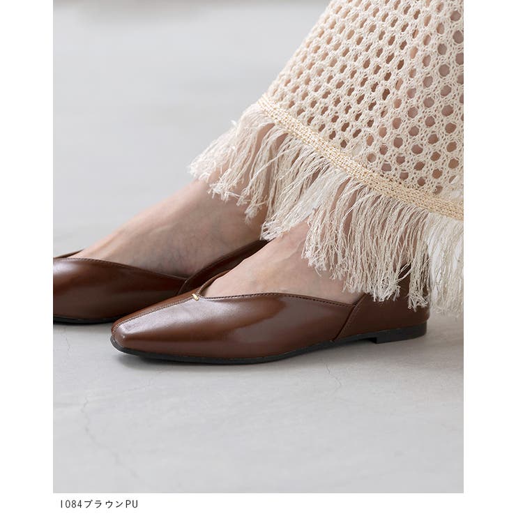 パンプス ぺたんこ 2way | welleg | 詳細画像19 