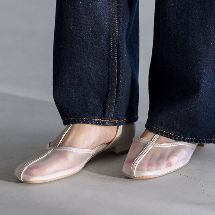 4001アイボリーCL | パンプス 走れる ストラップ | welleg