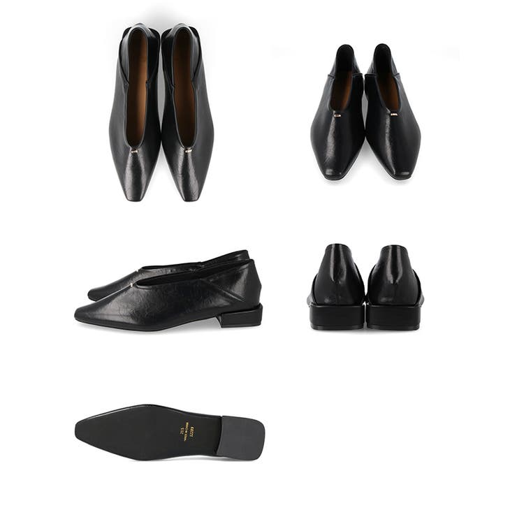 パンプス バブーシュ スクエアトゥ | welleg | 詳細画像36 