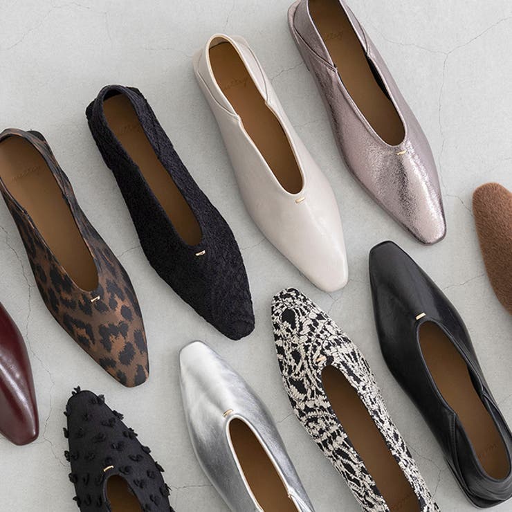 パンプス バブーシュ スクエアトゥ | welleg | 詳細画像3 