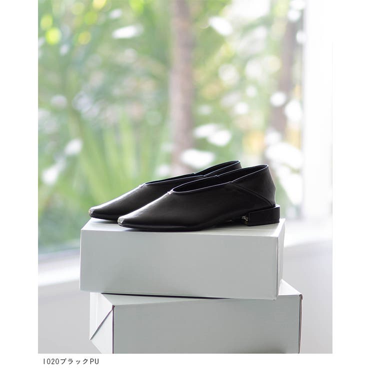 パンプス バブーシュ スクエアトゥ | welleg | 詳細画像17 