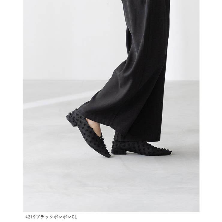 パンプス バブーシュ スクエアトゥ | welleg | 詳細画像21 