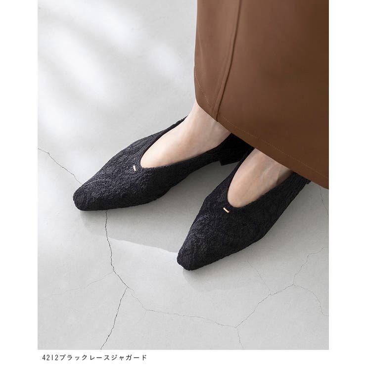 パンプス バブーシュ スクエアトゥ | welleg | 詳細画像25 