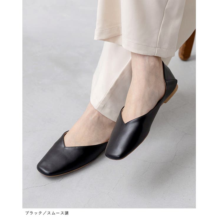 スクエアトゥ 2wayバブーシュ レディース | welleg | 詳細画像10 