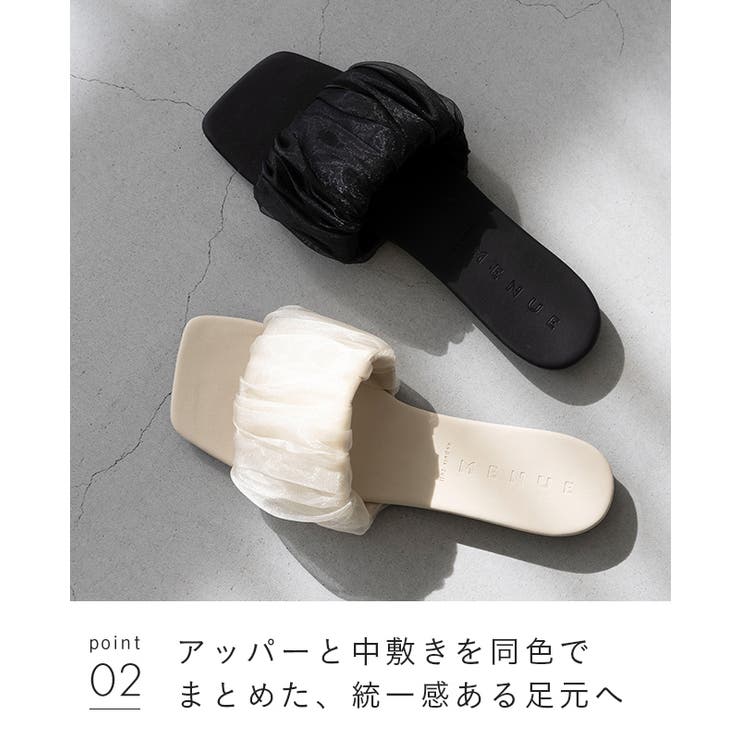 サンダル レディース ミュールサンダル | welleg | 詳細画像19 
