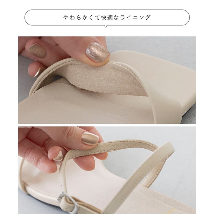 ストラップサンダル アンクルストラップ サンダル | welleg | 詳細画像9 