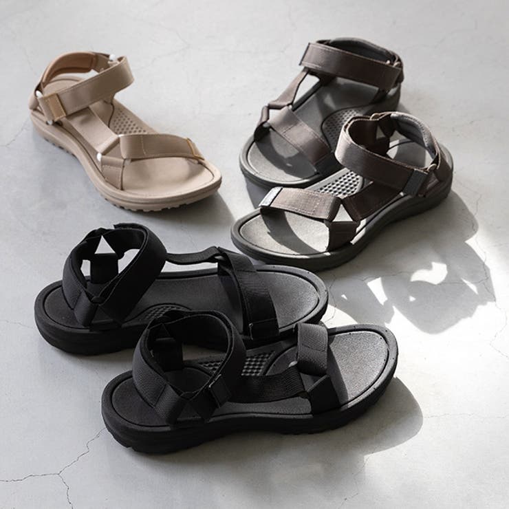 こどもから大人まで履ける豊富なサイズ展開 ベルクロスポーツサンダル ベルクロ | welleg | 詳細画像3 