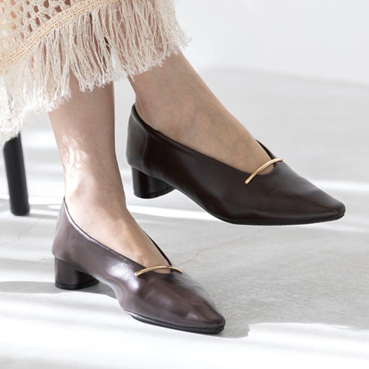1086ダークブラウンPU | パンプス 痛くない 歩きやすい | welleg