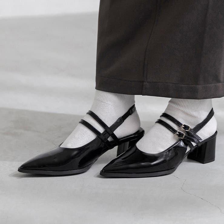 2020ブラックEN | パンプス ストラップパンプス 走れるパンプス | welleg