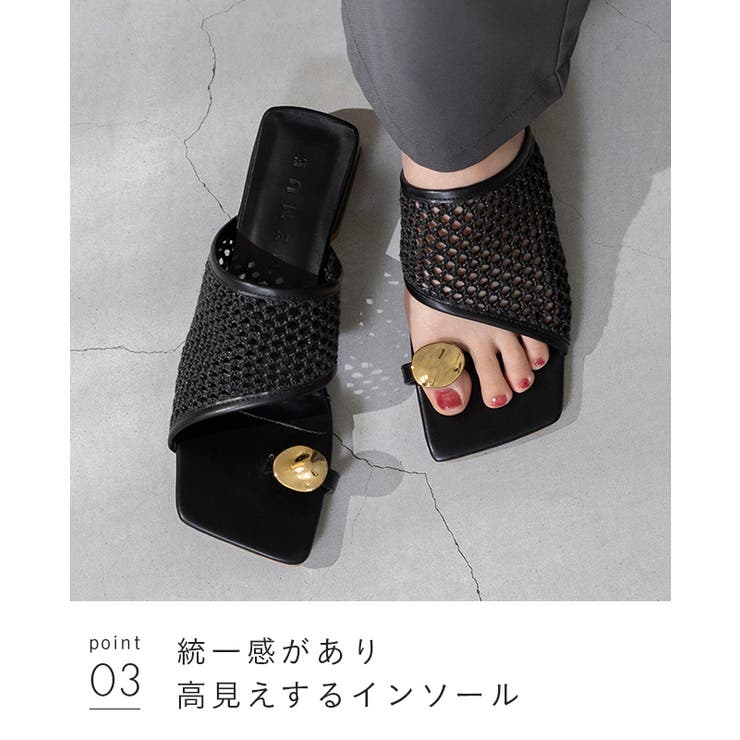 トングサンダル リングサンダル レディース | welleg | 詳細画像16 