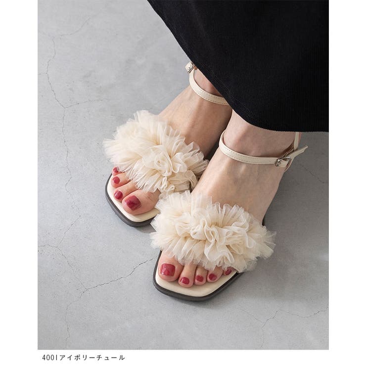 ストラップサンダル レディース チャンキーヒール | welleg | 詳細画像10 