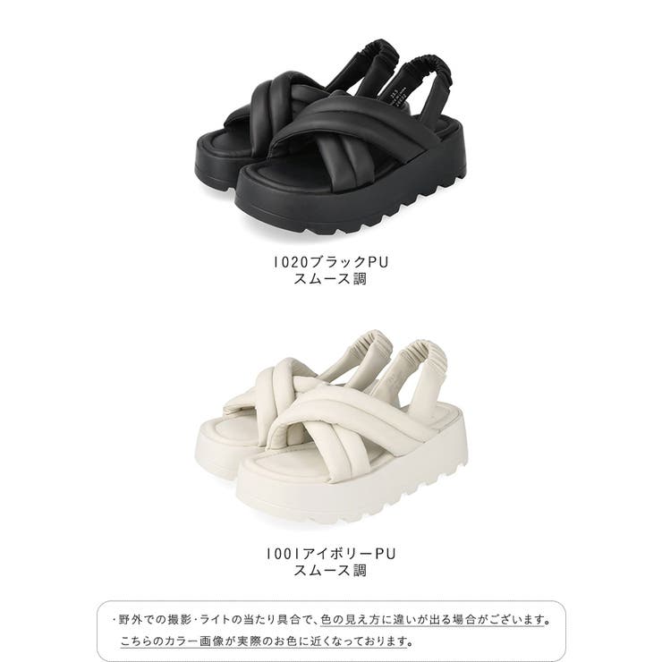 サンダル レディース ラウンドトゥ | welleg | 詳細画像2 