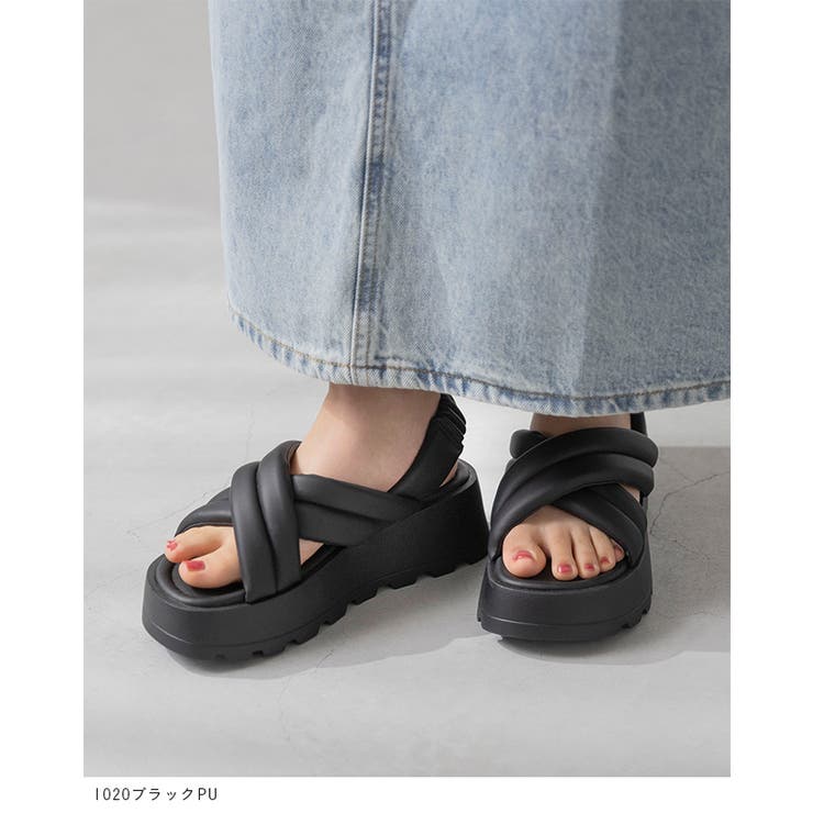 サンダル レディース ラウンドトゥ | welleg | 詳細画像4 