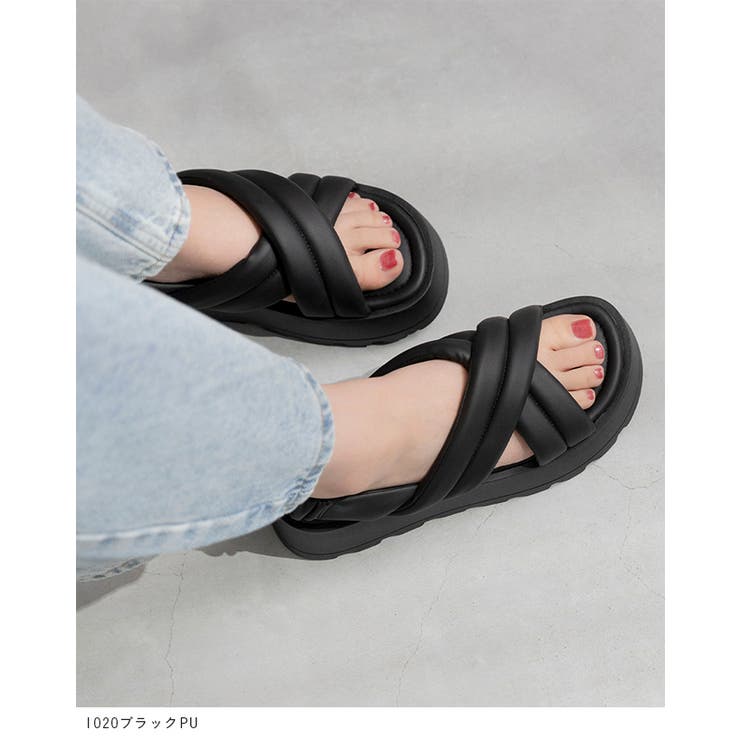 サンダル レディース ラウンドトゥ | welleg | 詳細画像5 