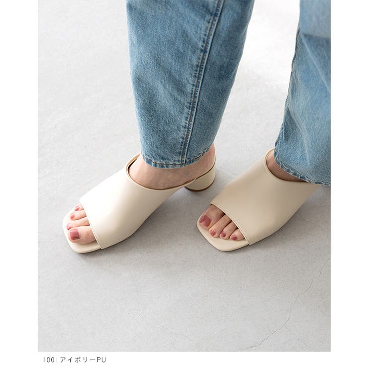 ミュール サンダル かかとなし | welleg | 詳細画像7 